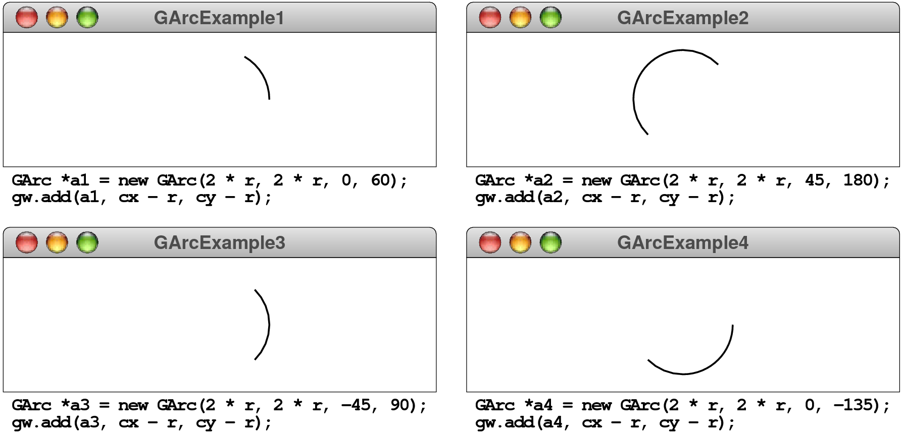 GArcExamples